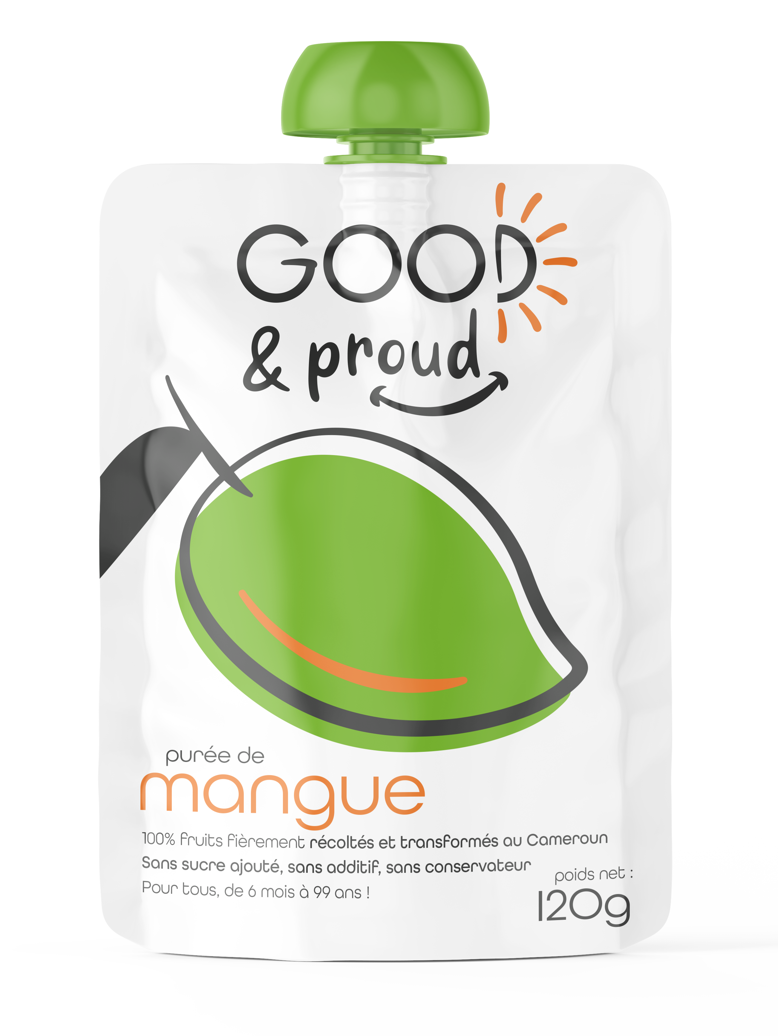 Gourde good and proud mangue